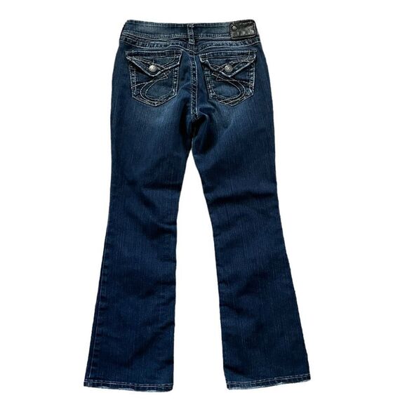 SILVER SUKI SURPLUS JEANS Size 28 x 30 - Picture 1 of 9